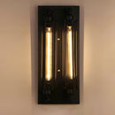 Industrial Glass Tube Rod Wall Light