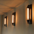 Industrial Glass Tube Rod Wall Light
