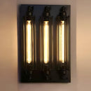 Industrial Glass Tube Rod Wall Light