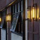 Industrial Glass Tube Rod Wall Light
